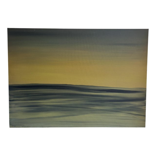 ArpVerdeacqua, Serenity in Sunset, Acrylic on Canvas For Sale