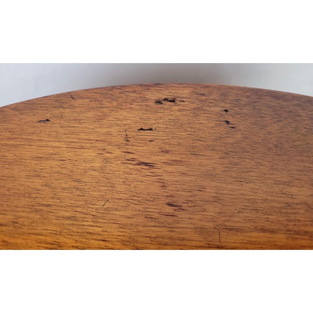 English Circular Barley Twist Occasional Table, 1930s For Sale - Image 18 of 18