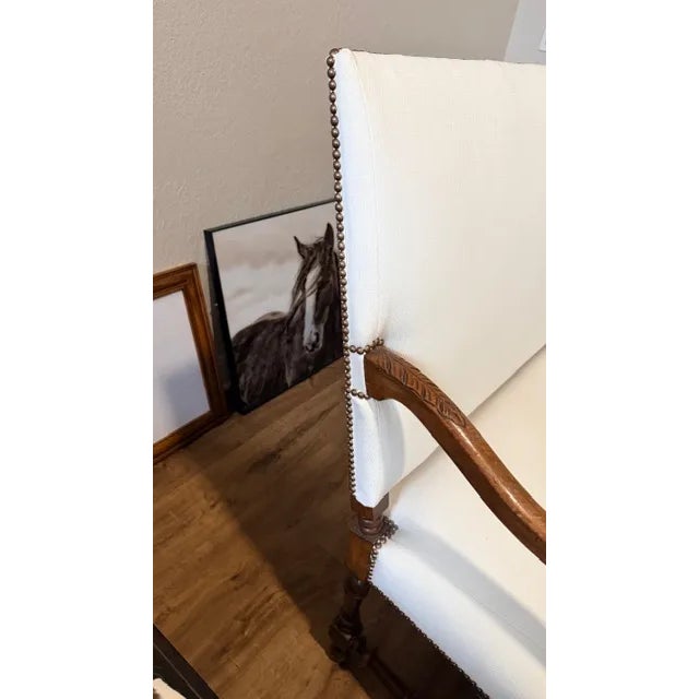 Antique White Sofa For Sale - Image 18 of 18