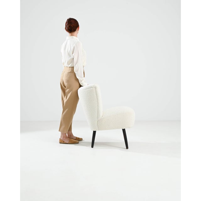 Wood 1930s Danish Upholstered Chair For Sale - Image 7 of 12