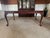 Chippendale Ethan Allen Mahogany Dining Room Table and Chairs For Sale - Image 3 of 17