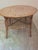 Antique American 2-Tier Woven Wicker Parlor Table With Metal Boot Feet For Sale - Image 10 of 15