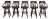 Set of 5 Mikhail Darafeev Mahogany Bar Stools For Sale