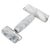 Marble Double Pastry Pie Roller, White For Sale - Image 4 of 4