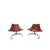 The Preben Fabricius and Jørgen Kastholm "Scimitar" Model IS-63 lounge chair is a legendary and highly sought-after piece...