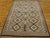 Early 20th Century American Navajo Carpet ( 4'6" x 6'8" - 137 x 203 ) Antique Navajo American Allover Geometric Grey 1930s...