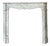 French Fireplace in Green Marble, 1900s For Sale