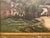 Realism Fine Antique European Village Landscape, Oil on Canvas, Elaborate Gilt Frame For Sale - Image 3 of 5