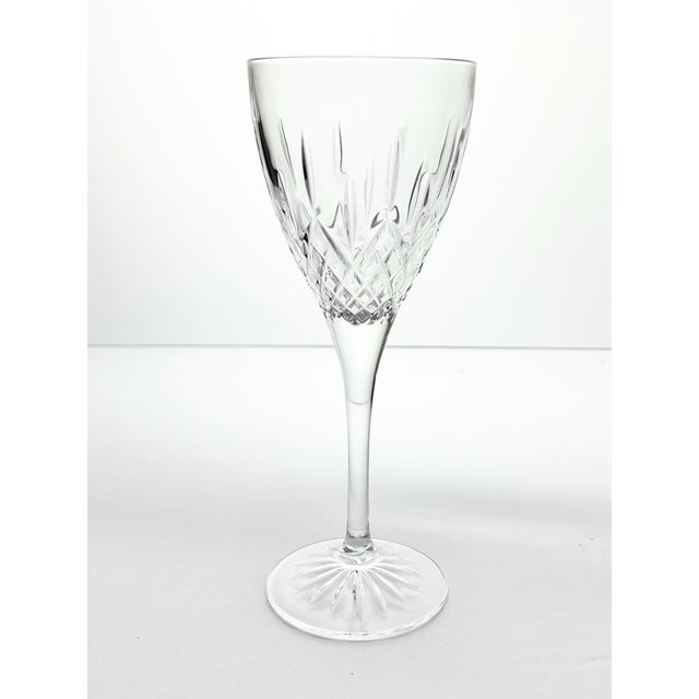 Contemporary Royal Rock Crystal “Puccini” Set of 6 Crystal Water Glasses For Sale - Image 3 of 5