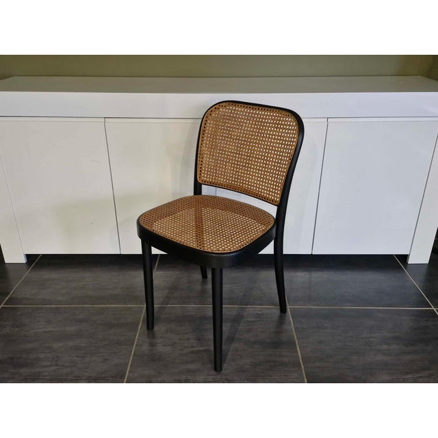 N811 Chairs attributed to Joseph Hoffmann for TON, 1990, Set of 2 For Sale - Image 10 of 11