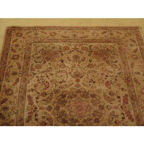 Vintage Approx: 5 X 8 Wool Area or Throw Rug For Sale - Image 4 of 8