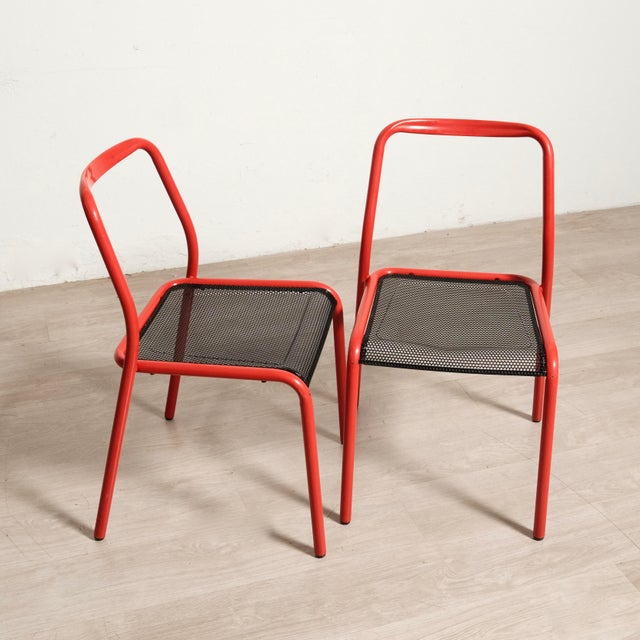 Set of Design Chairs, 1980s For Sale - Image 5 of 18