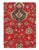 Pasargad DC Red Handmade Silk & Wool Rug For Sale - Image 4 of 5