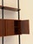 Metal Vintage Bookcase in Wood with Metal and Brass Tips, 1970s For Sale - Image 7 of 18