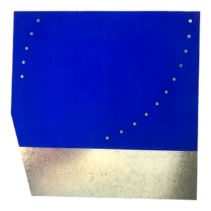 Gunnar Ånger Attributed, Painting on Galvanized Metal
