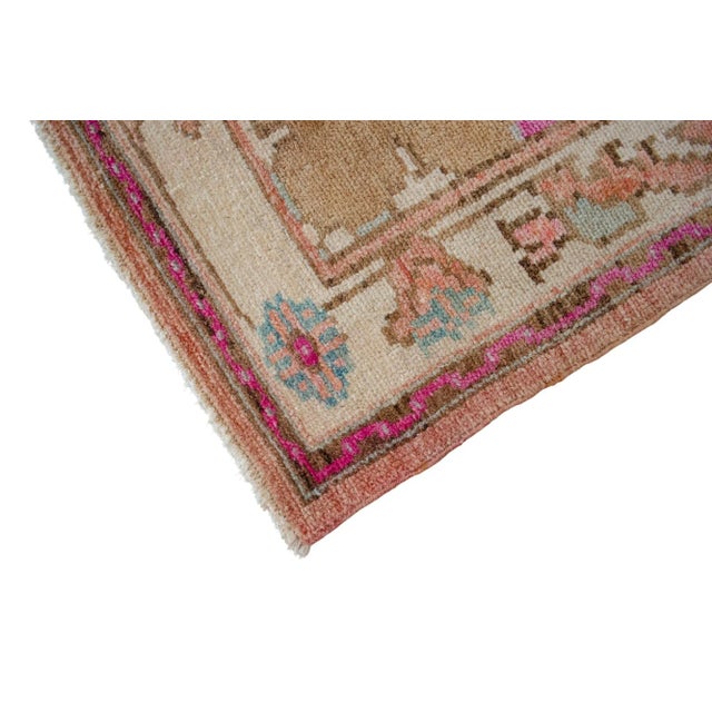 Vintage Hand Knotted Turkish Large Area Rug For Sale - Image 13 of 18