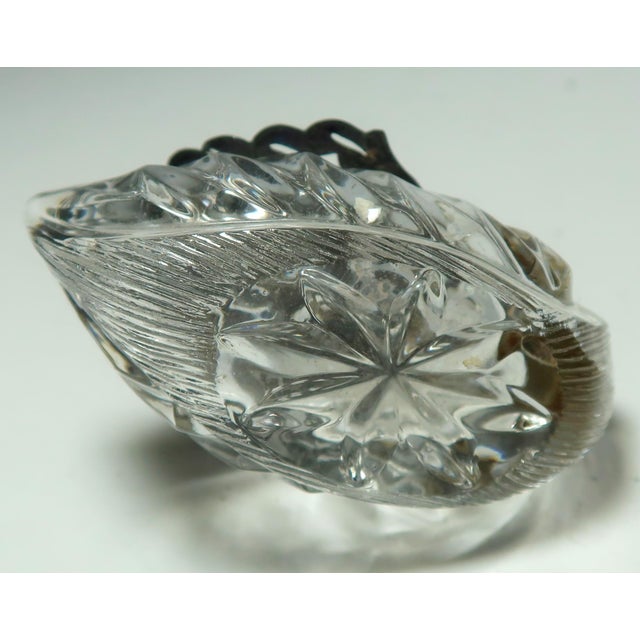Sterling Silver and Crystal Ring Box or Trinket Box. Very Elegant Presentation. For Sale In Miami - Image 6 of 15