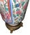 19th Century Chinese Famille Rose Porcelain & Bronze Table Lamp For Sale In Los Angeles - Image 6 of 8