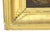 Gold Oil on Canvas Landscape Painting With Original Gilt Wood Frame 19thC For Sale - Image 8 of 10