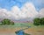 Contemporary Delta Grasslands Stream Lynne French California Landscape O/C For Sale - Image 3 of 4