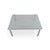 We are offering a beautiful designer coffee table made of glass and metal from the 1980s for sale. The design, and...