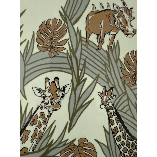 Late 20th Century Set of 4 Boxed Set of Placemats From Giraffe Manor For Sale - Image 5 of 8