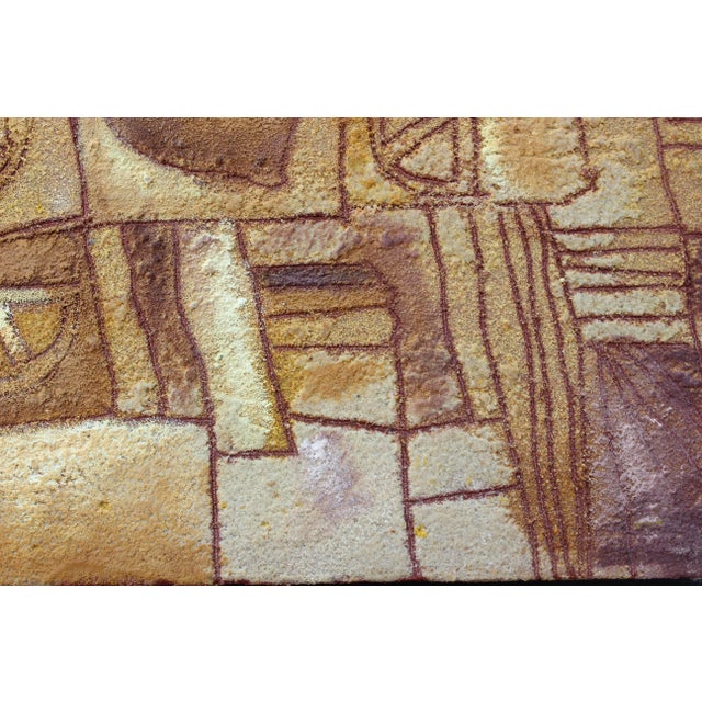 "Limones y Limones 1" Abstract Block Print Early 21st Century For Sale - Image 4 of 6