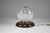 Brown Italian Mid-Century Modern Murano Glass Spherical Globe Table Lamp, 1970s For Sale - Image 8 of 8