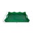 Spangle Scalloped Tray Green For Sale - Image 10 of 11