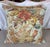 These decorative throw pillows feature a vintage-inspired floral design on a soft, muted background. The intricate pattern...
