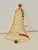 Metal Vintage Rhinestone Christmas Bell Brooch For Sale - Image 7 of 8