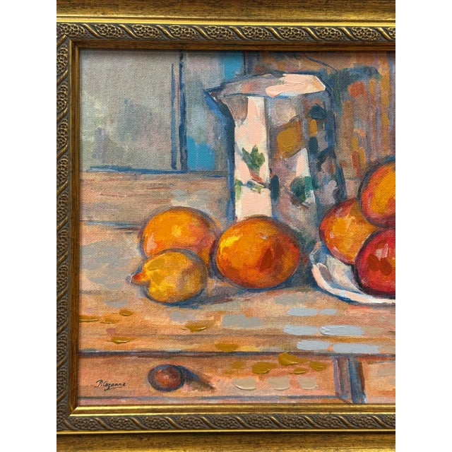 Gold Framed Paul Cezanne Canvas Print For Sale - Image 4 of 8