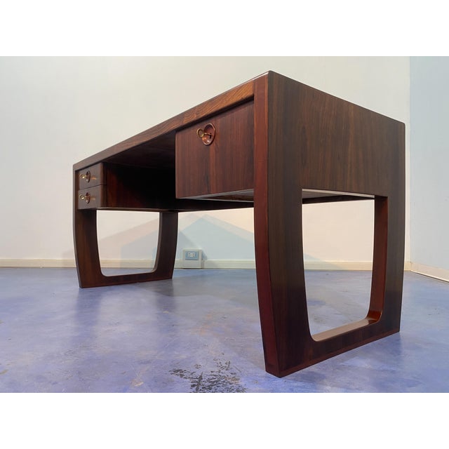 Mid-Century Italian Executive Desk by Paolo Buffa, 1955 For Sale - Image 17 of 18