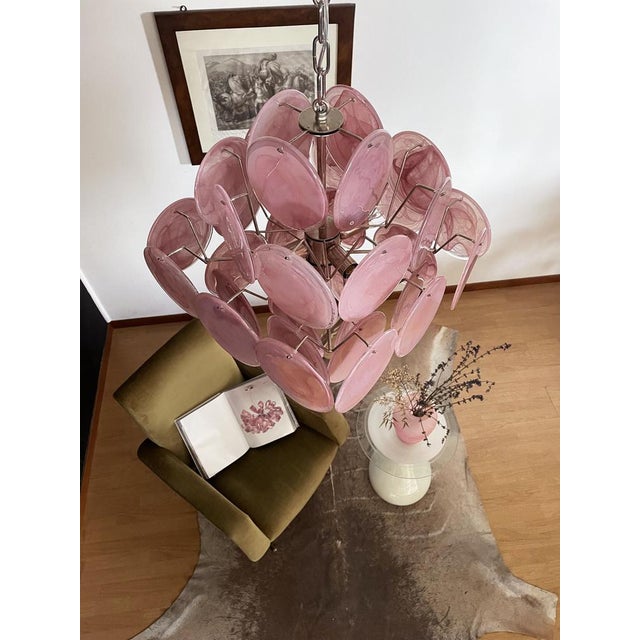 Vintage Italian Murano Chandelier, 1970s For Sale - Image 15 of 18