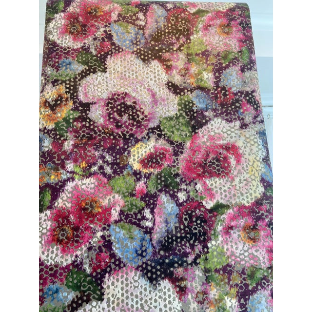 Designer's Guild Mattiazzo Wallpaper in Damson For Sale - Image 4 of 4