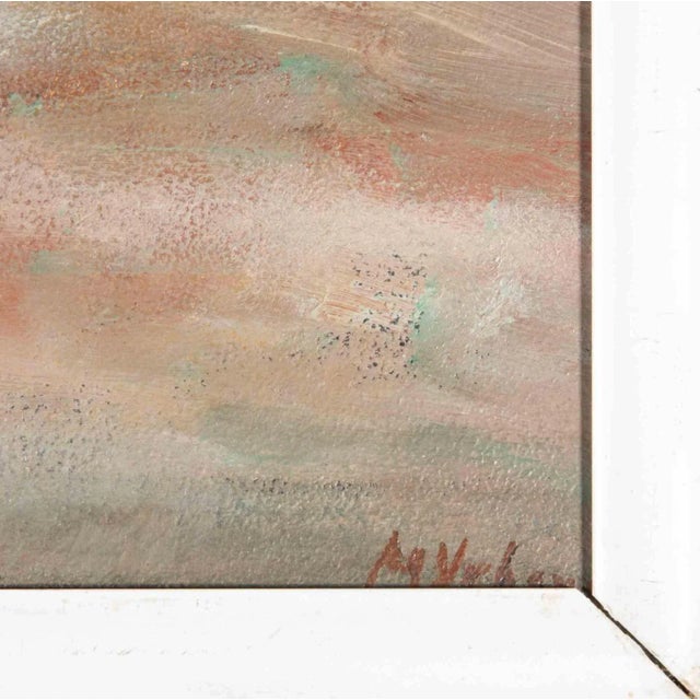 Miloslava Vrbova-Štefková, River Landscape, Oil Painting, Mid-20th Century For Sale - Image 3 of 5