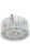 Clear kiln-formed glass McEwen Lighting Sonus Surface Mount with a fabricated Lucite frame and dark-finished copper...