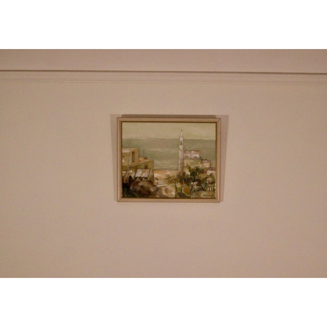 A. Vasilesck, By the Sea, 1990, Oil on Canvas, Framed For Sale - Image 18 of 18