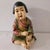 Vintage Chalkware Asian Sitting Child Chubby Cheeks Kimono Designer Repros LA Signed RK? Approximate Measurements: 15" x...