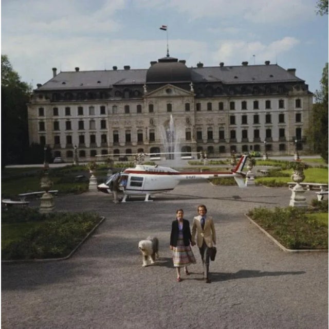 Von Furstenburgs 1977 by Slim Aarons Slim Aarons Limited Estate Edition His Serene Highness Heinrich von und zu...