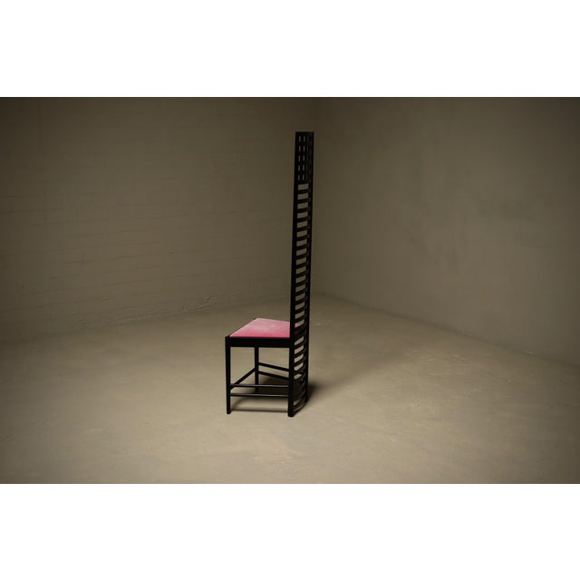 Cassina Vintage Hill House 1 Chair by Charles Rennie Mackintosh for Cassina, 1970s For Sale - Image 4 of 12