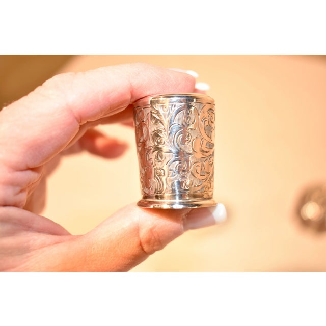 4 Piece Cut Crystal Dresser Set For Sale In Greensboro - Image 6 of 12