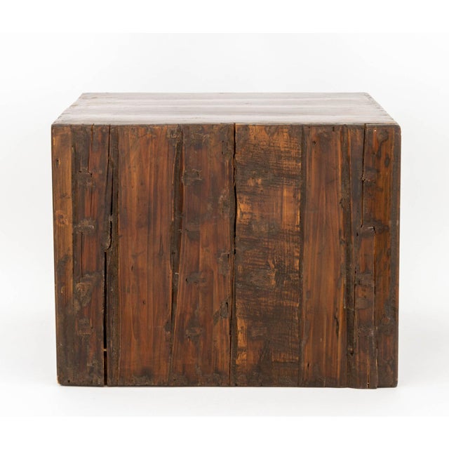 Chinese Elm Table-Top Chest of Drawers, Late 18th Century For Sale In New York - Image 6 of 8
