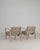 Antique White 19th Century France Antique White Wood Armchair For Sale - Image 8 of 11