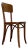 Mid-Century Wood Curved Chair Type 3 by Michael Thonet for Thonet, Austria For Sale