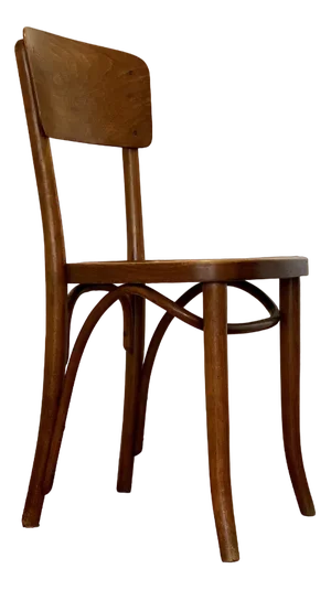 Mid-Century Wood Curved Chair Type 3 by Michael Thonet for Thonet, Austria