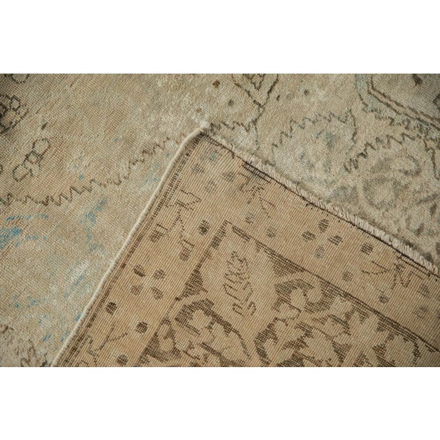 Old New House Antique Distressed Kerman Carpet - 7'10" X 10'11" For Sale - Image 4 of 13