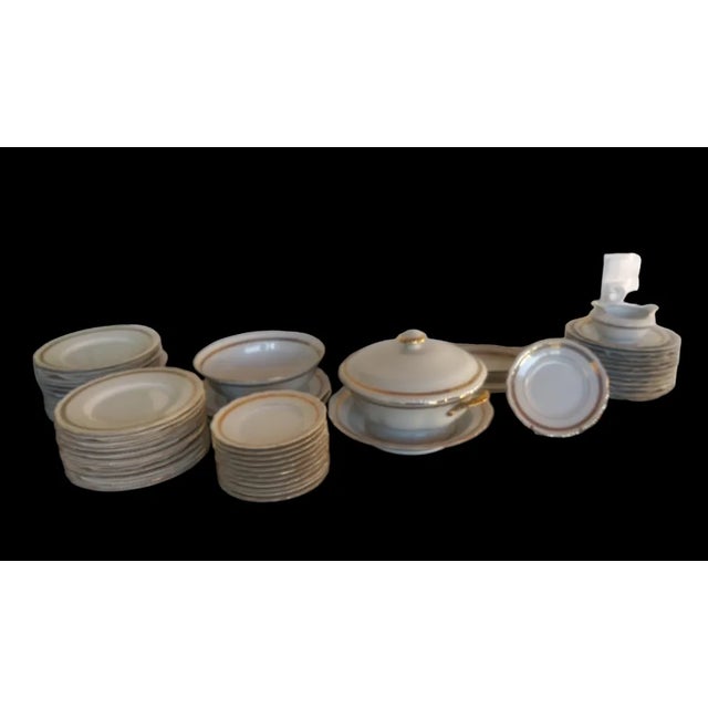 Table Service by Limoges Bernardeau, 1960s, Set of 54 For Sale - Image 6 of 6