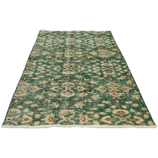 Rustic Vintage Turkish Sivas Rug - 02'10 x 05'06 For Sale - Image 3 of 10