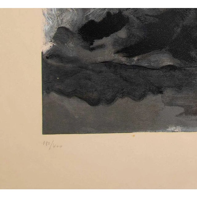 Marine Noire - Lithograph After Georges Braque - 1956 1956 For Sale - Image 3 of 4